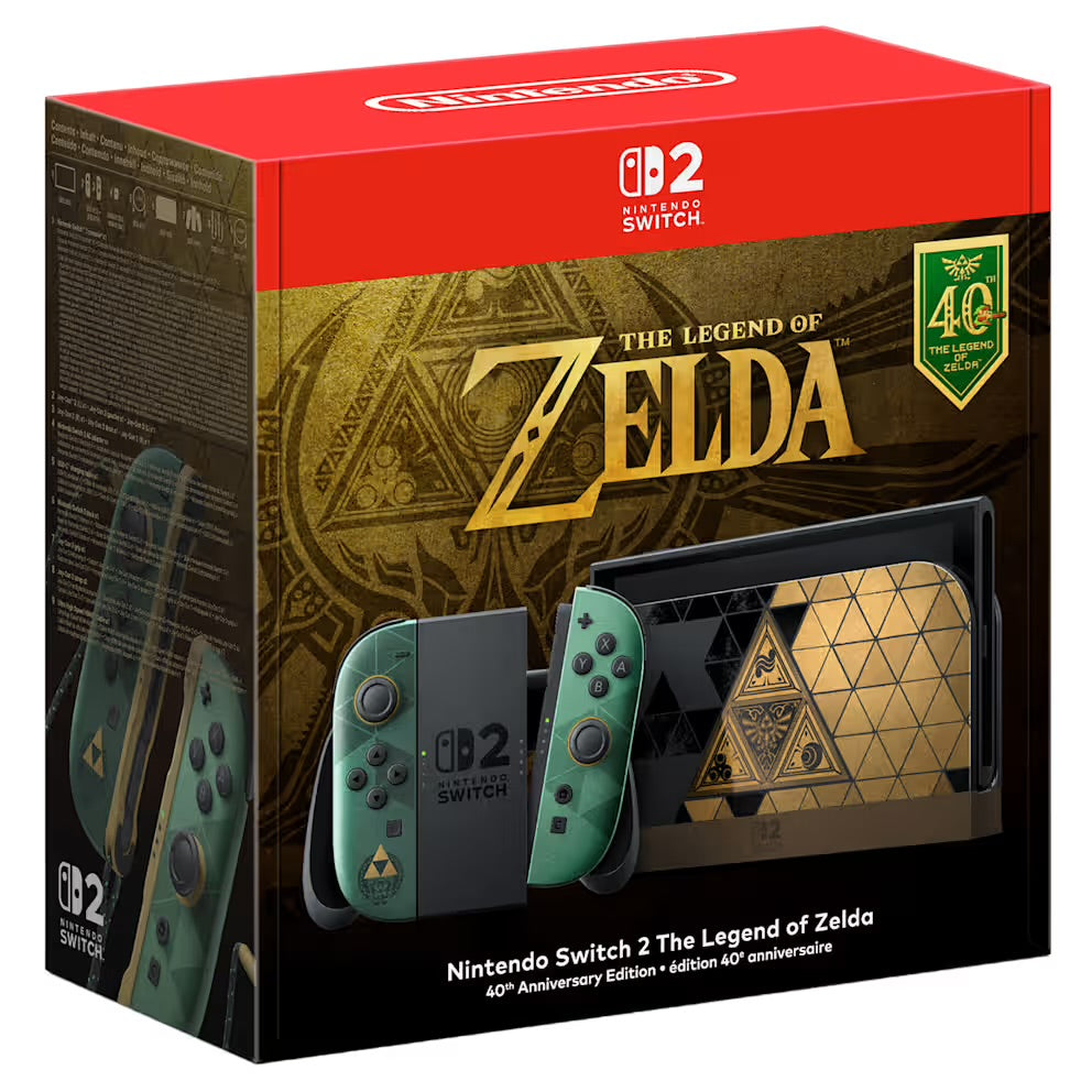 Nintendo Switch 2 – The Legend of Zelda 40th Anniversary Edition